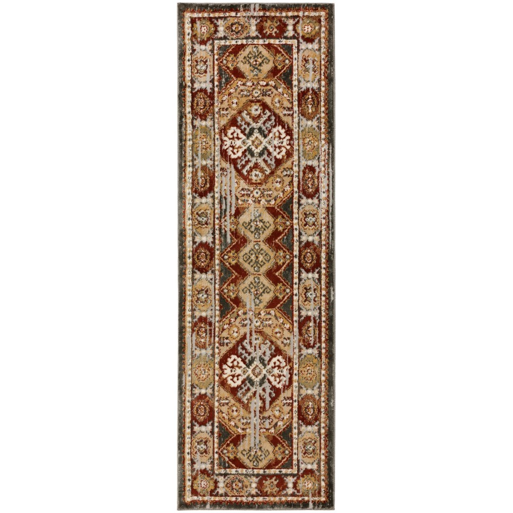 Addison Rugs Grayson AGR35 Rust 2'3" x 7'5" Rug