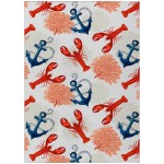 Addison Rugs Harpswell AHP34 Red 9\' x 12\' Rug