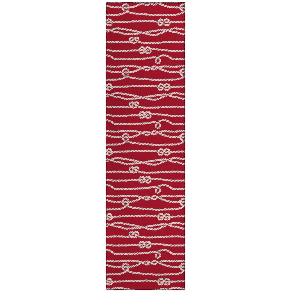 Addison Rugs Harpswell AHP37 Ruby 2'3" x 7'6" Rug Addison Rugs Harpswell AHP37 Ruby 2'3" x 7'6" Rug