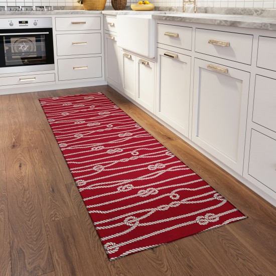 Addison Rugs Harpswell AHP37 Ruby 2'3" x 7'6" Rug