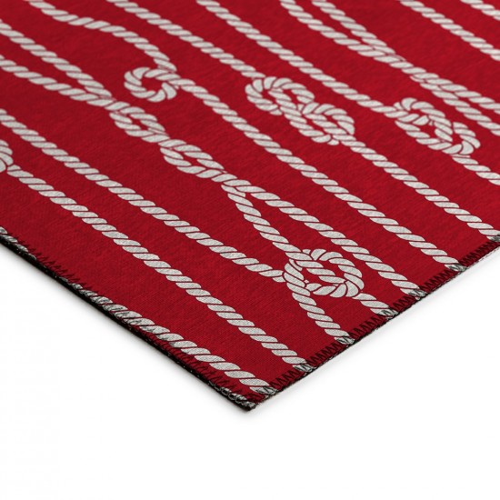 Addison Rugs Harpswell AHP37 Ruby 2'3" x 7'6" Rug