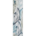 Addison Rugs Harpswell AHP40 Blue 2'3" x 7'6" Rug