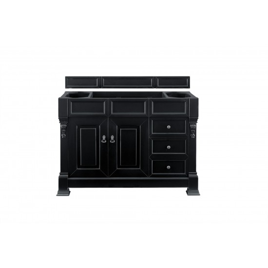 Brookfield 48" Antique Black Single Vanity