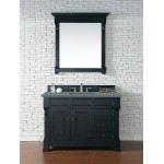 Brookfield 48" Single Vanity, Antique Black w/ 3 CM Cala Blue Quartz Top