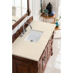 Brookfield 48" Single Vanity, Warm Cherry w/ 3 CM Eternal Marfil Quartz Top