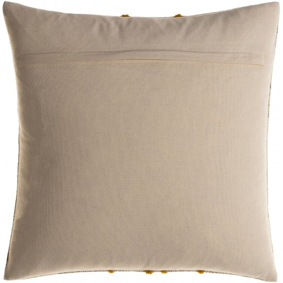 Surya Shannon Light Beige Pillow Cover 20"H X 20"W