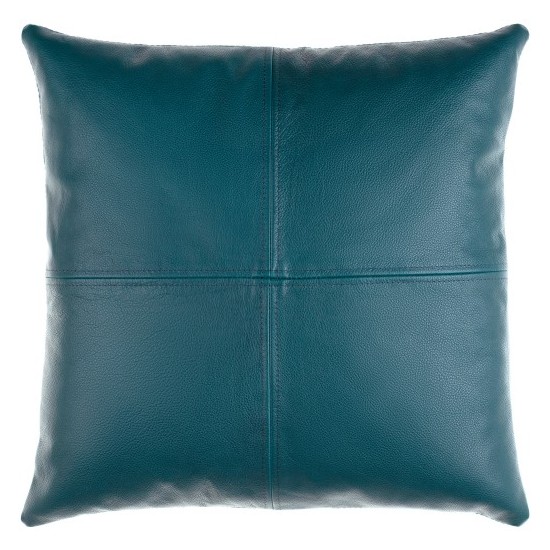 Surya Sheffield Deep Teal Pillow Cover 20"H X 20"W