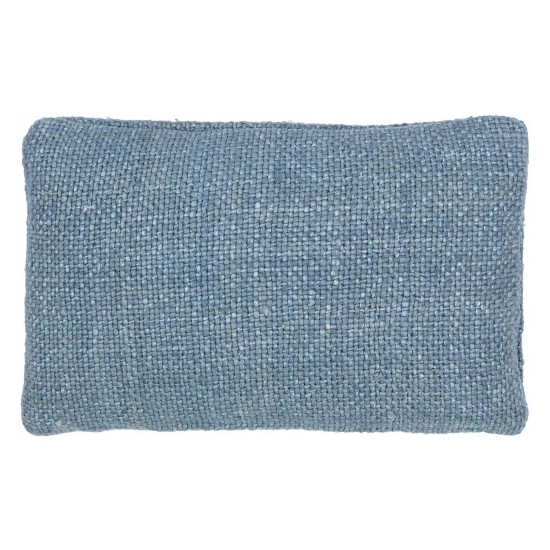 Surya Terry Denim Pillow Cover 14"H X 22"W