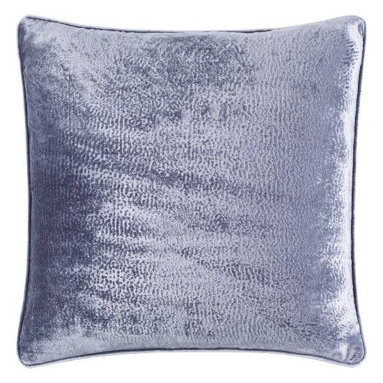 Surya Velvet Mood Gray Pillow Cover 18"H X 18"W