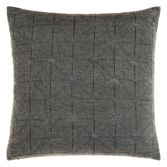 Surya Winona Charcoal Pillow Cover 18"H X 18"W