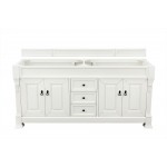 Brookfield 72" Bright White Double Vanity