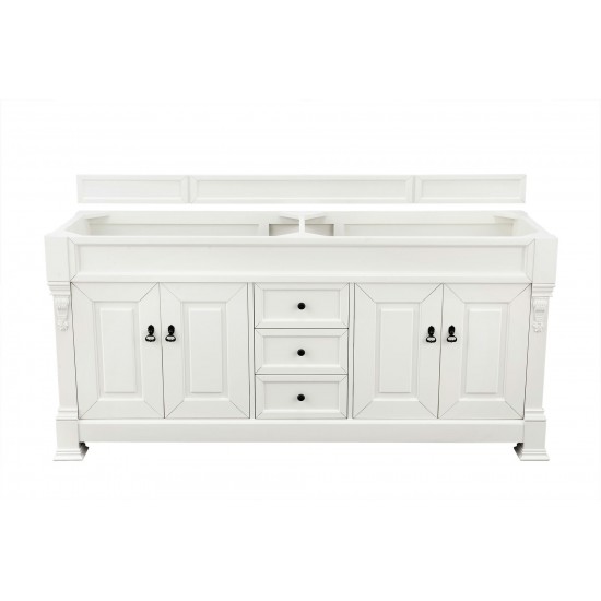 Brookfield 72" Bright White Double Vanity