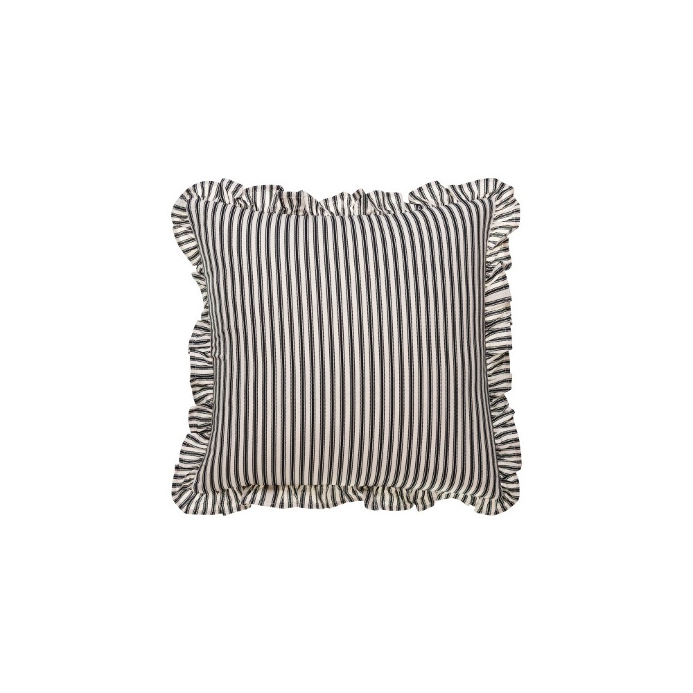 Surya Augusta Pillow Shell With Down Insert 18"H X 18"W Surya Augusta Pillow Shell With Down Insert 18"H X 18"W