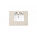 Bristol 30" Single Vanity, Bright White, w/ 3 CM Eternal Marfil Quartz Top