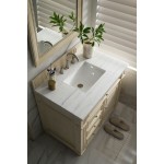 Bristol 36" Single Vanity Vintage Vanilla w/ 3 CM Arctic Fall Solid Surface Top