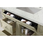 Bristol 36" Single Vanity Vintage Vanilla w/ 3 CM Jasmine Pearl Quartz Top