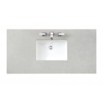 Bristol 48" Single Vanity, Bright White, w/ 3 CM Eternal Serena Quartz Top