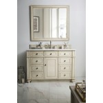 Bristol 48" Single Vanity Vintage Vanilla w/ 3 CM Arctic Fall Solid Surface Top