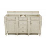 Bristol 60" Double Vanity, Vintage Vanilla