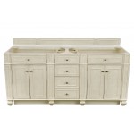 Bristol 72" Double Vanity, Vintage Vanilla