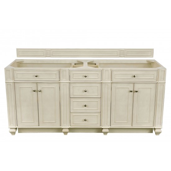 Bristol 72" Double Vanity, Vintage Vanilla