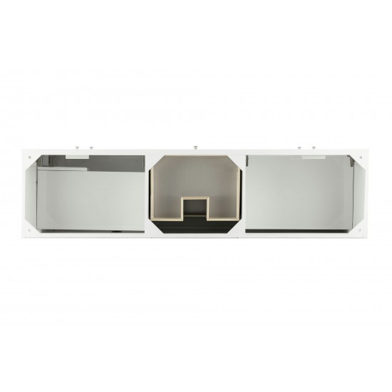 Linear 72" Double Vanity, Glossy White