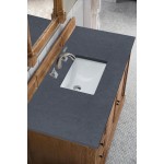 Savannah 48" Single Vanity, Driftwood, w/ 3 CM Charcoal Soapstone Quartz Top