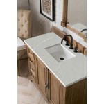 Providence 48" Single Vanity, Driftwood, w/ 3 CM Eternal Serena Quartz Top