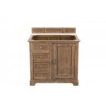 Providence 36" Single Vanity Cabinet, Driftwood