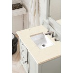 Providence 36" Single Vanity, Bright White, w/ 3 CM Eternal Marfil Quartz Top