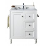 Copper Cove Encore 30" Single Vanity, Bright White