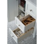 Copper Cove Encore 30" Single Vanity White w/3 CM Jasmine Pearl Quartz Top