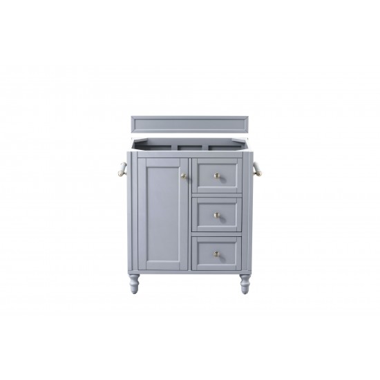 Copper Cove Encore 30" Single Vanity, Silver Gray