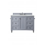 Copper Cove Encore 48" Single Vanity Gray w/3 CM Ethereal Noctis Quartz Top