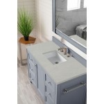 Copper Cove Encore 48" Single Vanity Silver Gray w/3 CM Serena Quartz Top