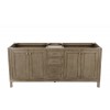 Chicago 72" Double Vanity Whitewashed Walnut