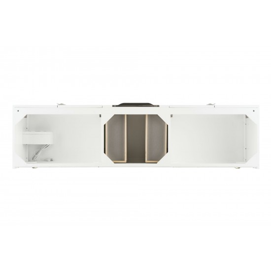 Columbia 72" Double Vanity, Glossy White