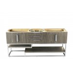 Columbia 72" Single Vanity, Ash Gray