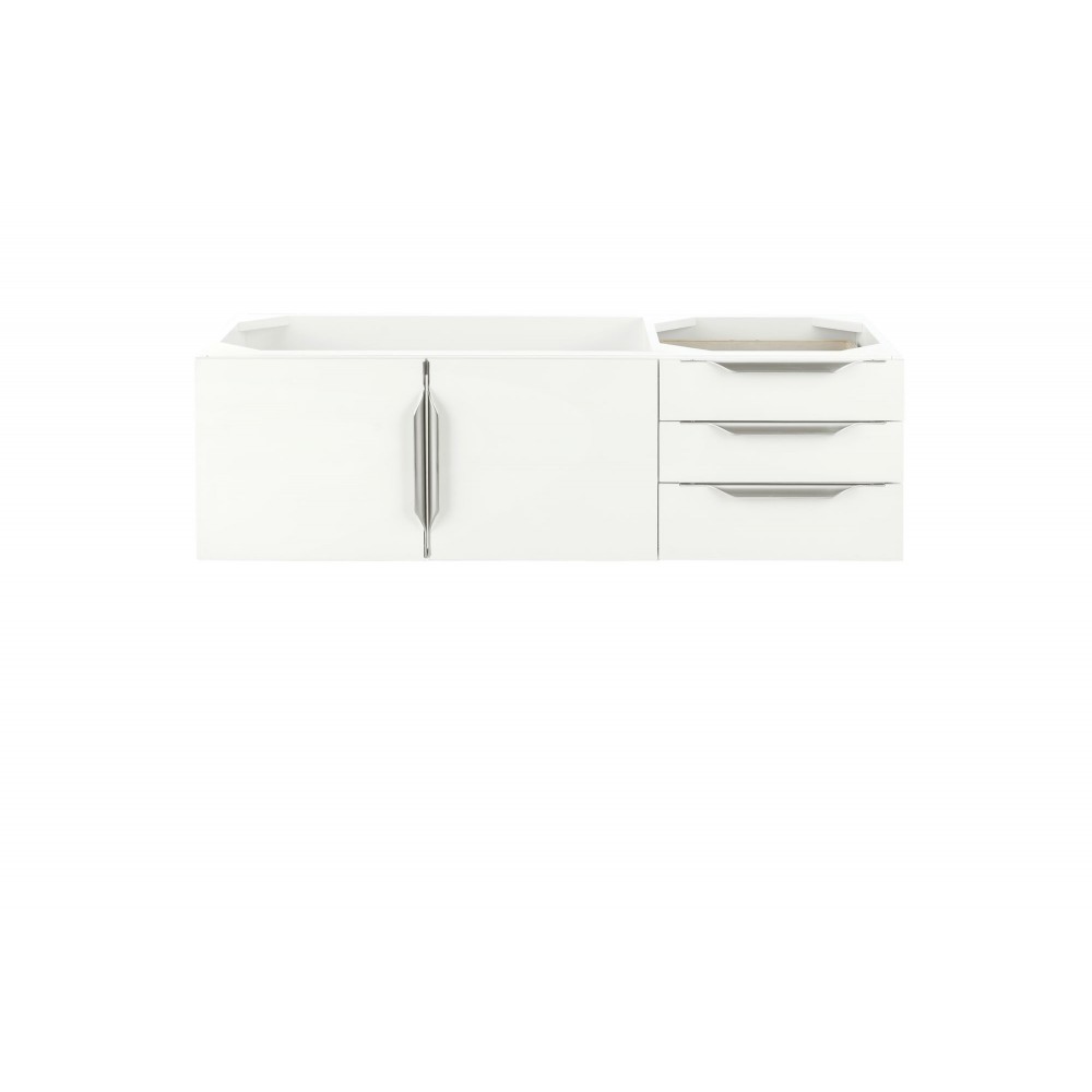 Mercer Island 48" Single Vanity, Glossy White