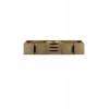 Mercer Island 72" Vanity Latte Oak, Matte Black