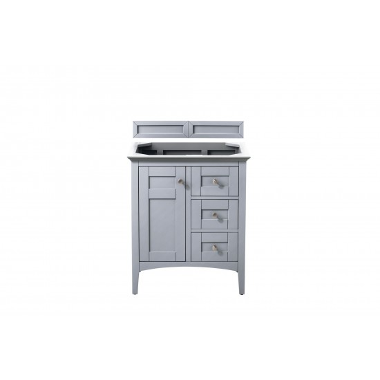 Palisades 30" Single Vanity, Silver Gray