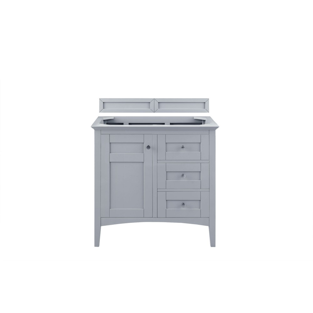 Palisades 36" Single Vanity, Silver Gray