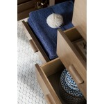 Portland 60" Single Vanity Whitewashed Walnut, w/ 3 CM Classic White Quartz Top