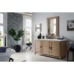 Portland 60" Single Vanity Whitewashed Walnut w/ 3 CM Ethereal Noctis Quartz Top