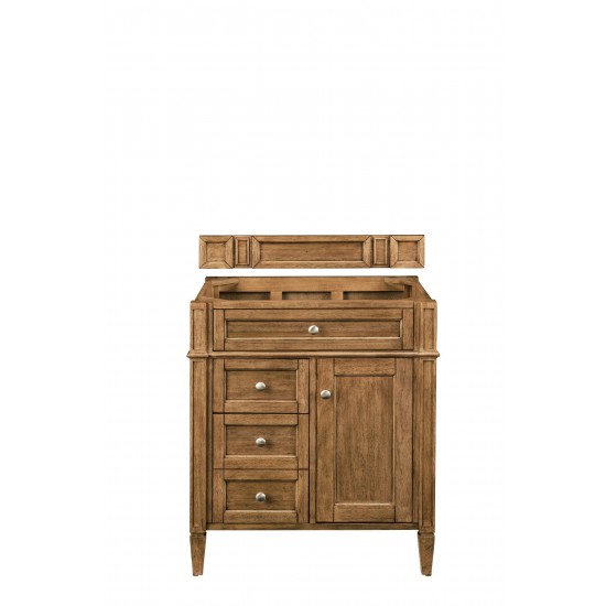 Brittany 30" Single Vanity, Saddle Brown