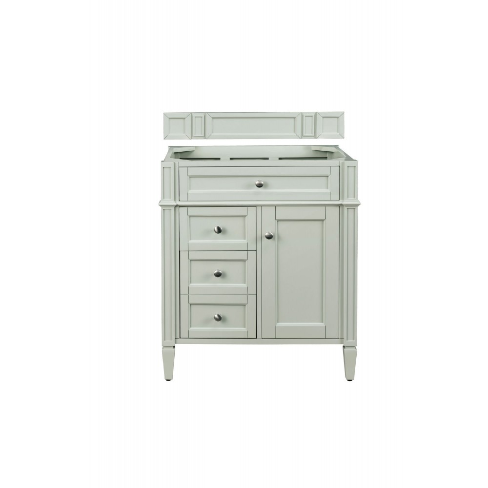 Brittany 30" Single Vanity, Sage Green Brittany 30" Single Vanity, Sage Green