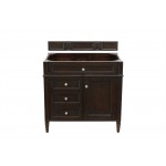 Brittany 36" Burnished Mahogany Single Vanity