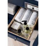 Brittany 46" Single Vanity Victory Blue w/ 3 CM Classic White Quartz Top