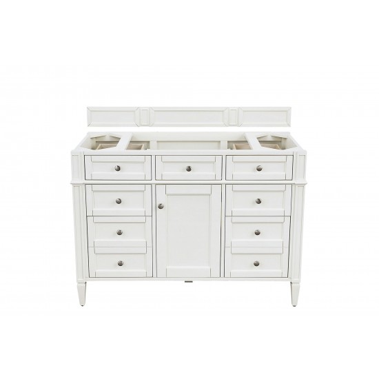 Brittany 48" Bright White Single Vanity