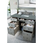 Brittany 48" Urban Gray Single Vanity w/ 3 CM Cala Blue Quartz Top